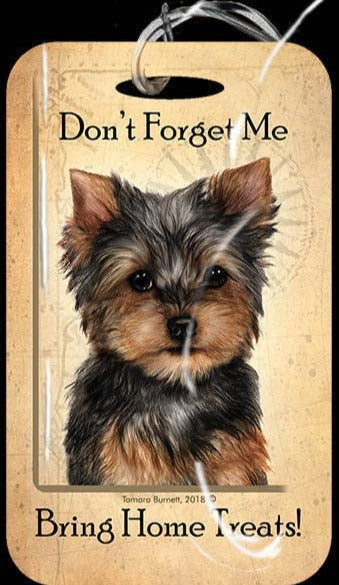 Travel in Style with Our Yorkie Luggage Tag