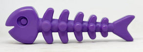 Fish Bone Nylon Dog Toy for Aggressive Chewers | USA Made | SodaPup: Brown