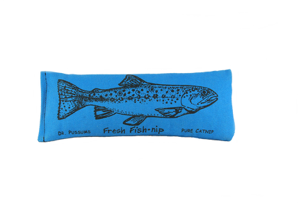 Fish Nip Catnip Kicker Cat Toy