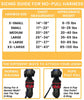 Our Reflective No Pull Easy Walking Dog Harness Sizing