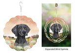 Weimaraner (Dark Blue) - Wind Spinner