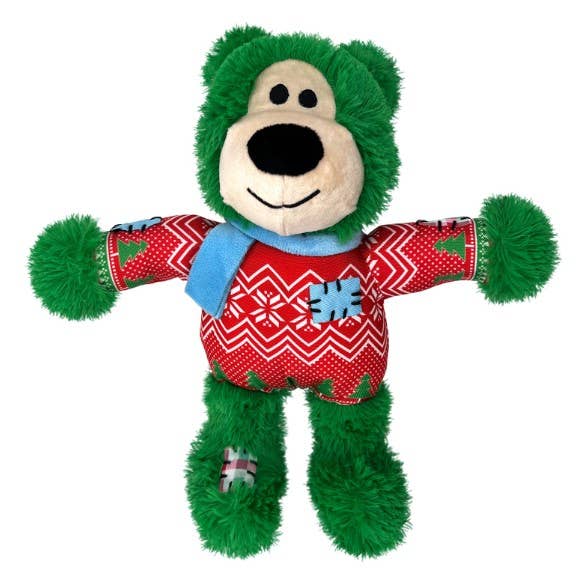 KONG Holiday Wild Knots Bear Assorted Md/Lg