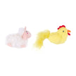 Cat Toy Farm Friends ZippyClaws® 4-Pack Toy Set