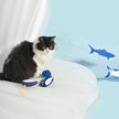 Cat Toy Whale Stingray Interactive Play Catnip Filled Plush Toy Set