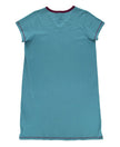PJ Nightgown Cat Purrrhaps Later V-Neck Nightshirt