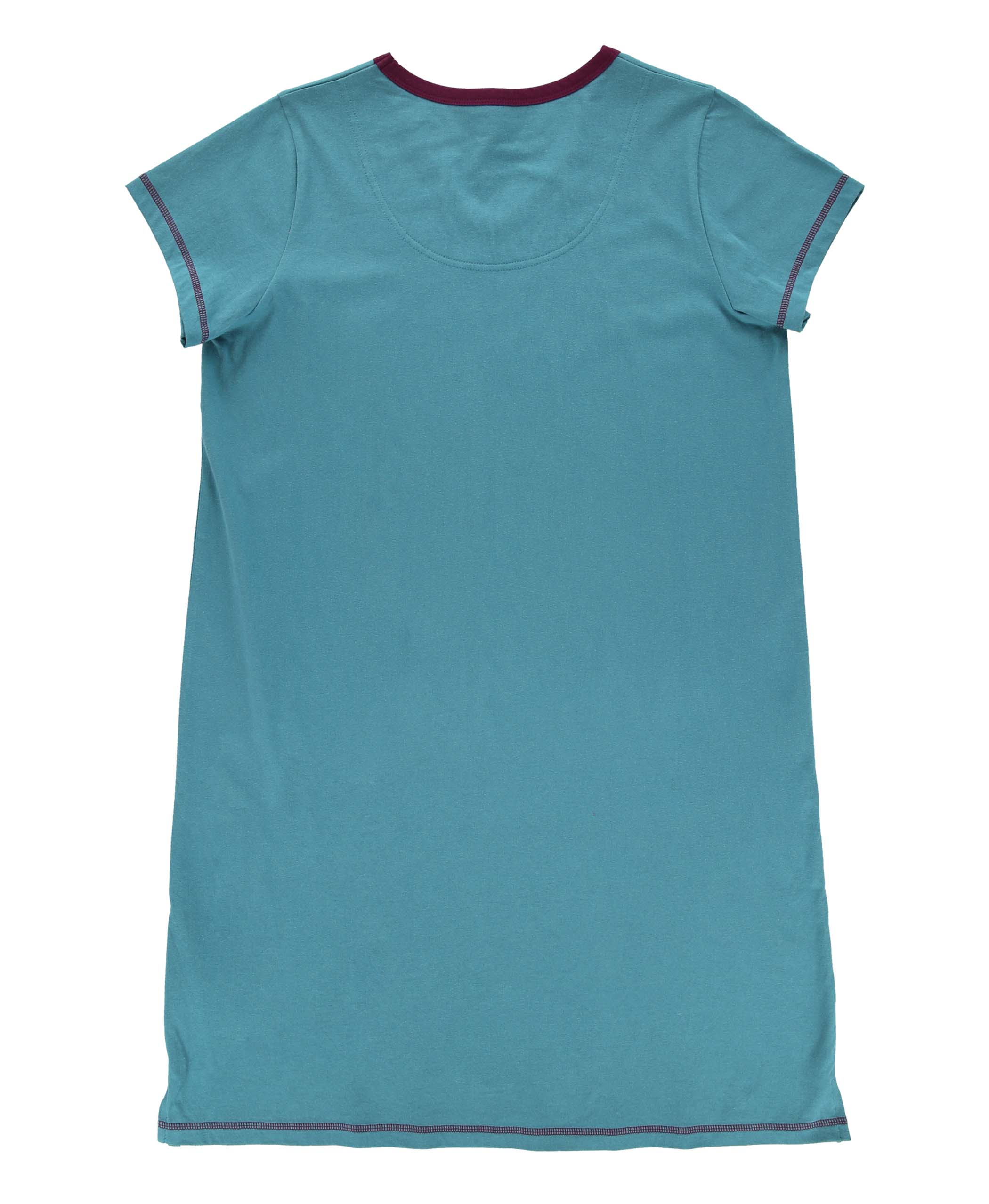 PJ Nightgown Cat Purrrhaps Later V-Neck Nightshirt