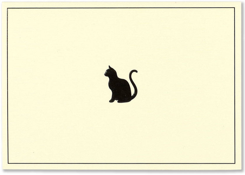 Black Cat Note Cards