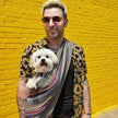 Dog Sling - Bohemian Multicolor Woven