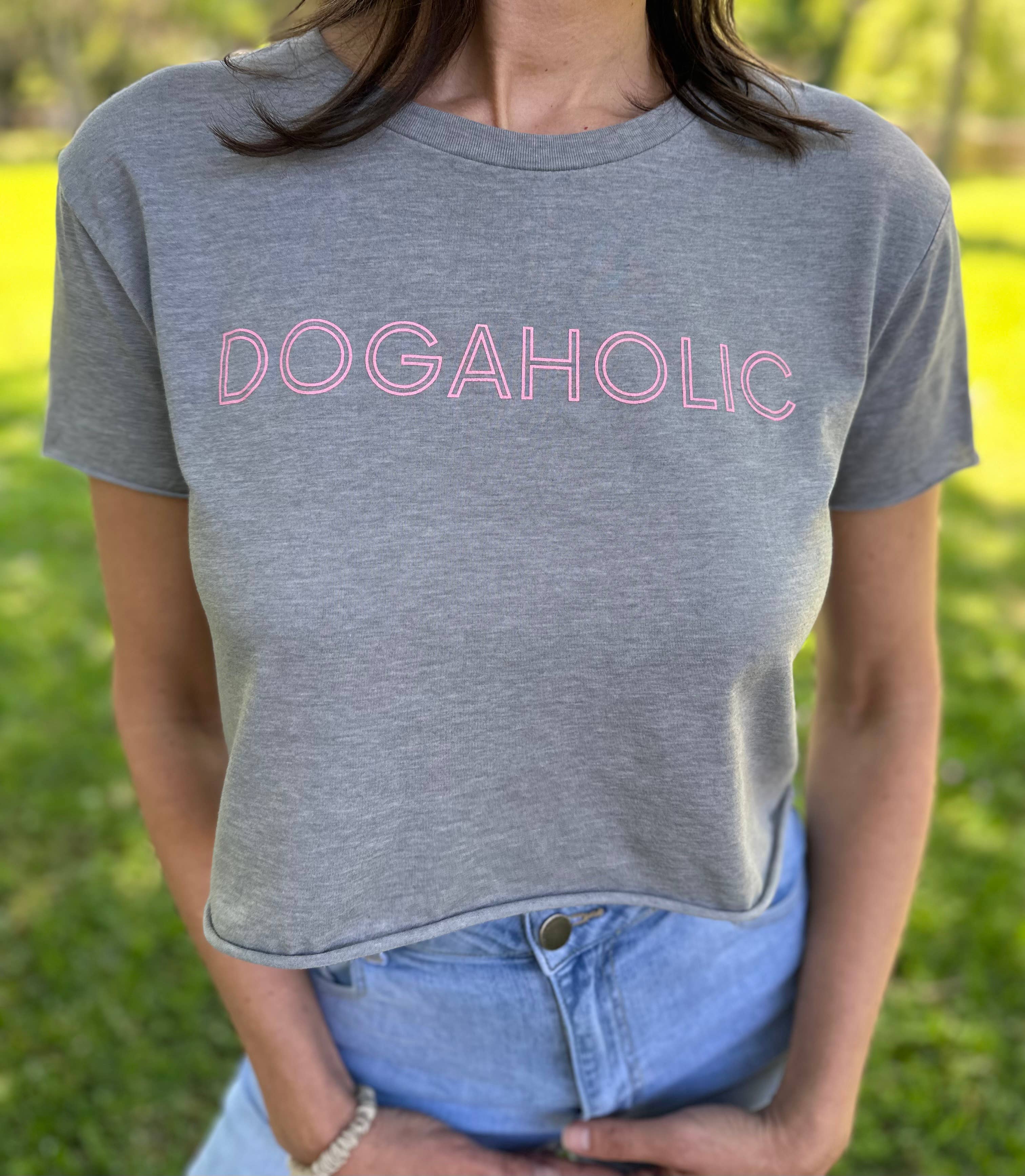 Dogaholic Crop Shirt