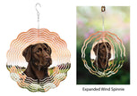 Labrador Retriever (Chocolate, American) - Wind Spinner