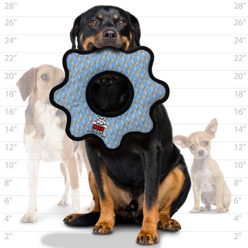 Tuffy Mega Gear Ring Chain, Durable, Tough, Squeaky Dog Toy