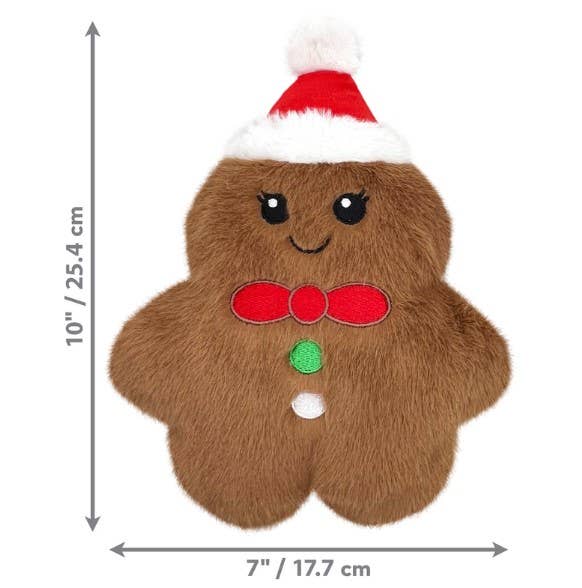 KONG Holiday Snuzzles Gingerbread Md