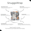 Tabby Orange Snugg Wraps with Hoodie – Ultra Soft Sherpa Fleece Wrap for Pet Lovers