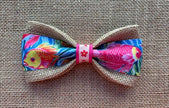 Bright Colored Fish Velcro Collar Bow Tie for Cat and Dogs