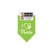 I Love Florida Dog Bandanas