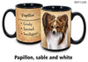 Papillon Sable/White Mug Coffee Cup