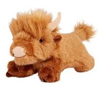 Shaggy the Highland Cow Dog Toy