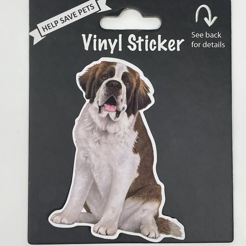 St. Bernard  - Vinyl Sticker