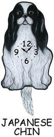 Japanese Chin Wagging Tail Clock