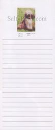 Tibetan Terrier List Note Pad