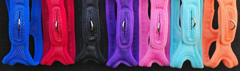 Choke Free Dog Harness Shoulder Collar- Black