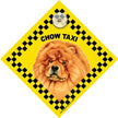 Chow Taxi Car Sign