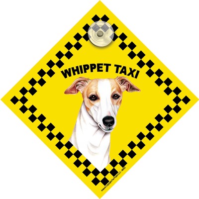 Whippet Taxi Car Sign