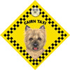 Cairn Tan Taxi Car Sign