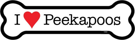 Peekapoo - Bone Shaped Magnet