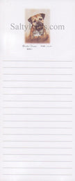 Border Terrier List Note Pad