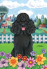 Poodle, Black Garden Flag