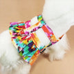 Tie Dye Ruffle Dog Harness