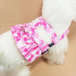 Pink Flamingo Ruffle Dog Harness