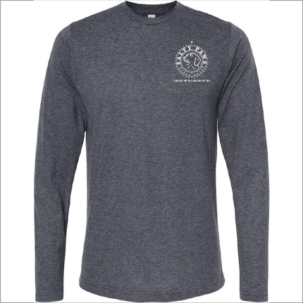 Salty Paws LS Tee Shirt -Blue