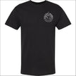 Introducing our custom-branded, Black color Salty Paws™ ®logo tees – the perfect apparel for anyone who loves being by the water and adores dogs! Each shirt features our iconic nautical compass design, complete with the coordinates of our flagship store. Crafted for comfort and style, these versatile tees are ideal for beach outings, boat trips, or casual wear. Show off your love for the ocean and man's best friend with a Salty Paws tee – a must-have for every water and dog enthusiast!