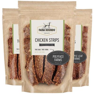 Dog Treat Farm Hound Chicken Strips 4.5 oz