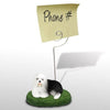 Old English Sheepdog - Memo Holder