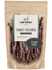 Dog Treat Farm Hounds Turkey Gizzards 4oz