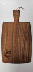 Husky Engraved Wooden Cutting Board