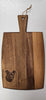 Staffordshire Terrier Engraved Wooden Cutting Board