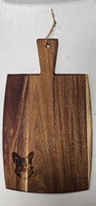 Corgi Engraved Wooden Cutting Board