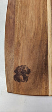 Golden Retriever Engraved Wooden Cutting Board