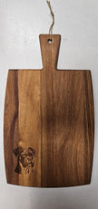 Boxer Engraved Wooden Cutting Board