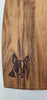 Boston Terrier Engraved Wooden Cutting Board