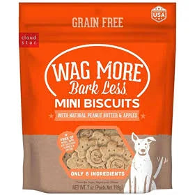 Cloud Star Wag More Bark Less Grain Free Mini Biscuits 7 oz