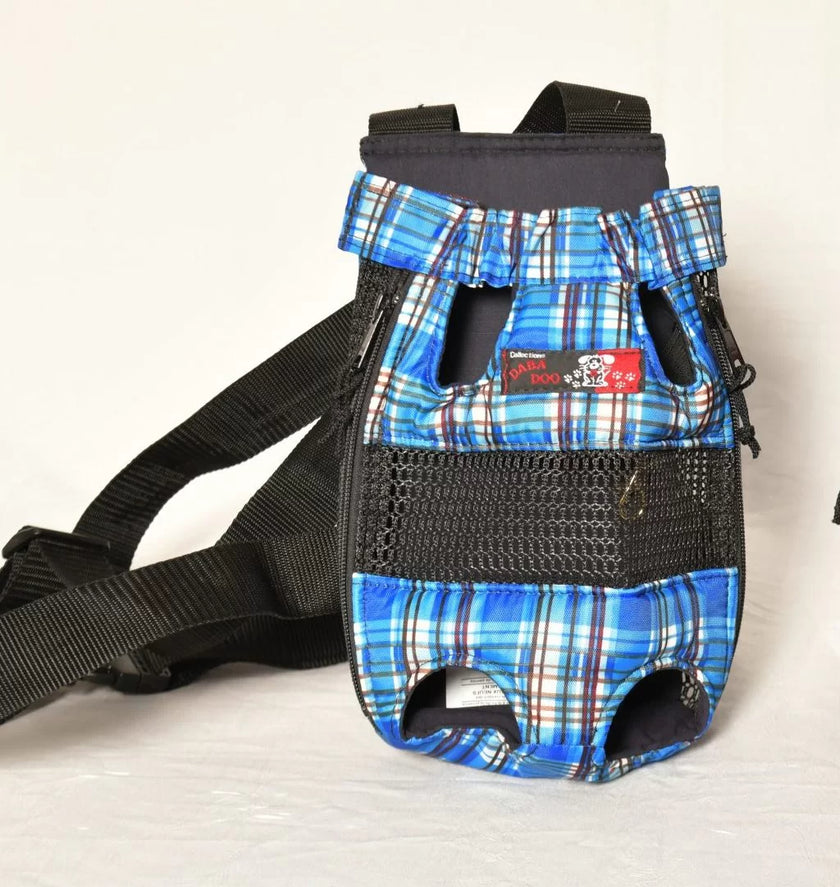 Pooch Pack Front Dog Pet Carrier-Blue