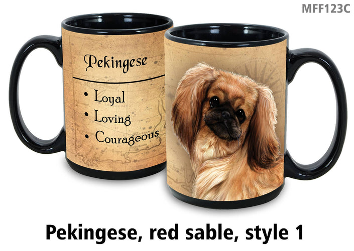 Pekingese Red Mug Coffee Cup