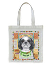 Shih Tzu Grey -   Dog Breed Tote Bag