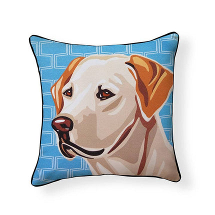 Yellow Labrador Pillow