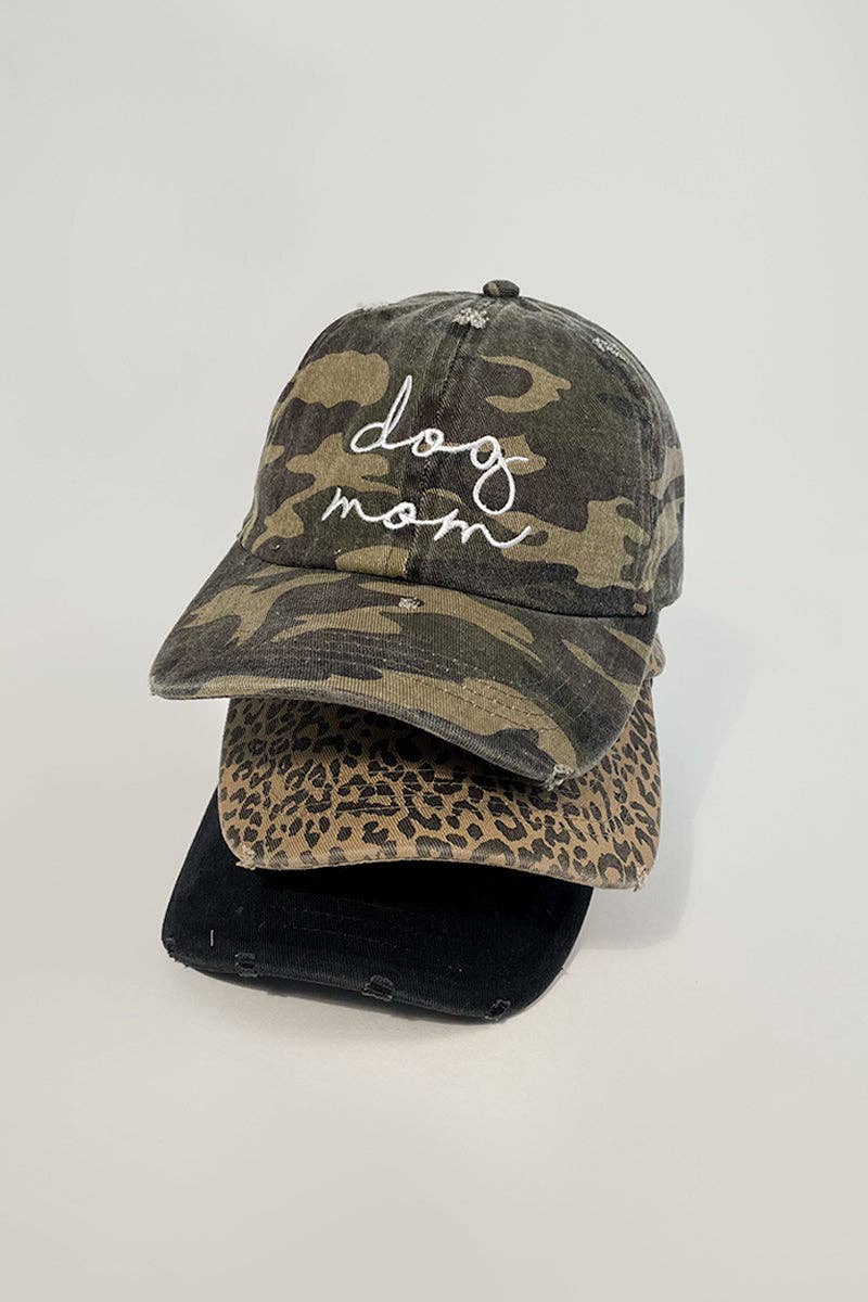 Dog Mom Baseball Cap Hat